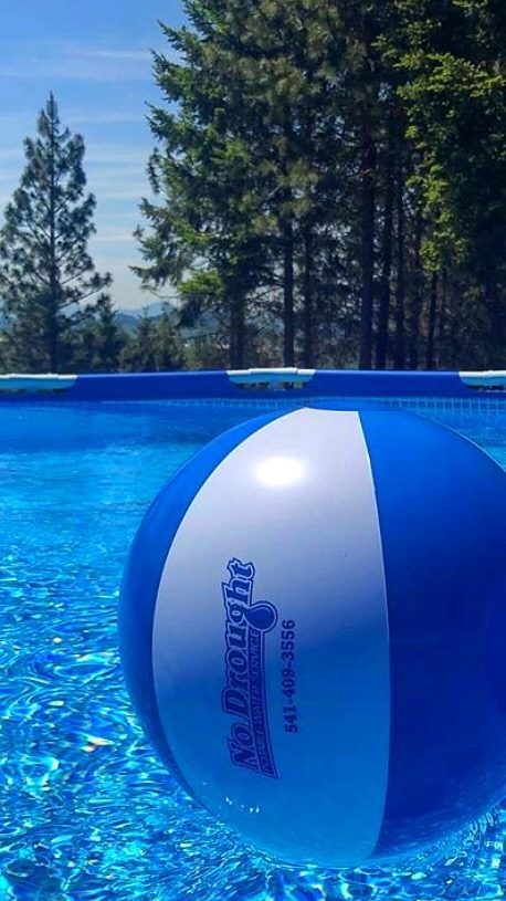 No Drought potable water delivery filling residential swimming pools in Oregon
